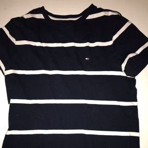 Tommy Hilfiger Shirt - Blue & White Stripe